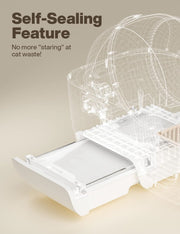 Cat Litter Box Liners - Self-Sealing Waste Drawer Bags (120 Pcs) 🐱✨