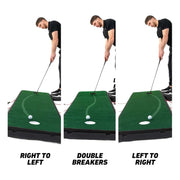 Golf Practice Mat - Fully Adjustable Golf Training Mat