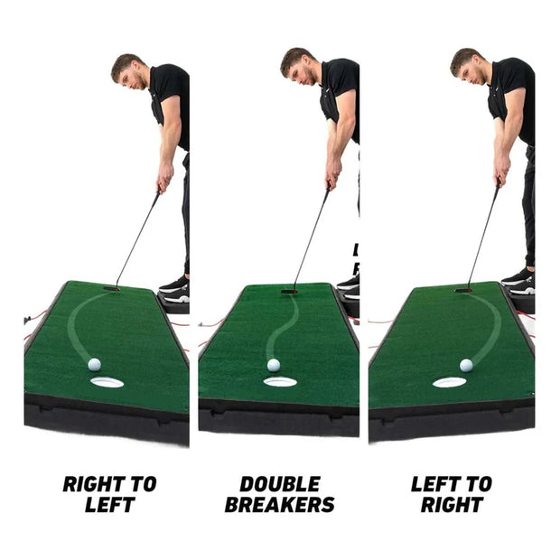 Golf Practice Mat - Fully Adjustable Golf Training Mat
