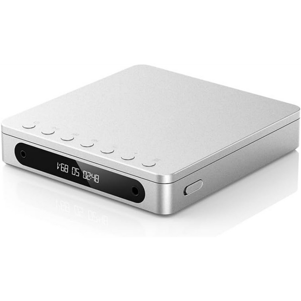 HiFi Portable CD Player with USB Ripping & 4.4mm Balanced Output - Audiophile-Grade Sound