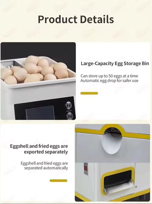 Commercial Automatic Omelette Maker Robot - High-Efficiency Egg Cooking System 🍳🤖