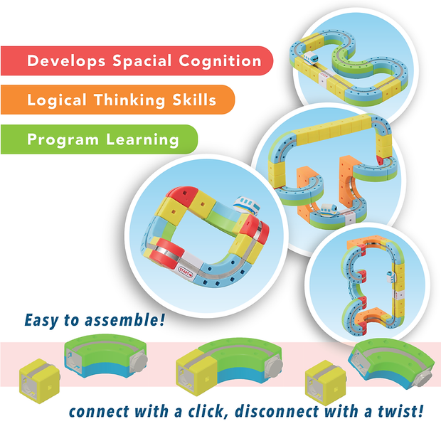 Magnetic Monorail Deluxe Set - Ultimate Magnetic Building Adventure🚄✨