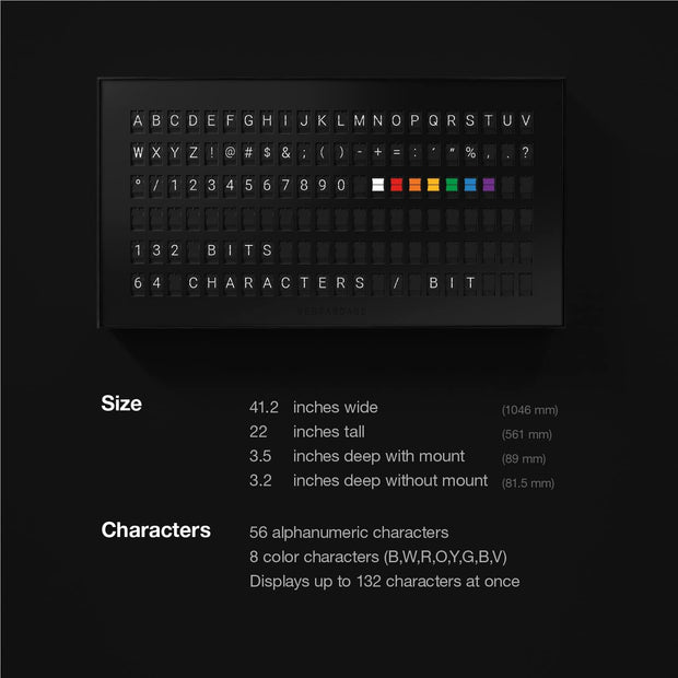 "MessageGrid - Premium Smart Display Board (Black Edition)" 📜✨