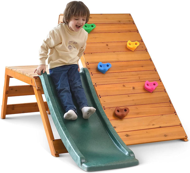 5-in-1 Outdoor and Indoor Playground Playset