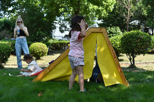 5-in-1 Outdoor and Indoor Playground Playset