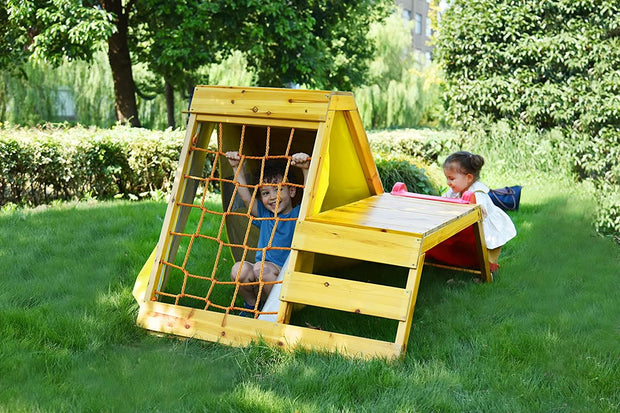 5-in-1 Outdoor and Indoor Playground Playset
