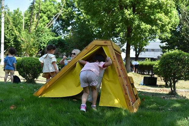 5-in-1 Outdoor and Indoor Playground Playset