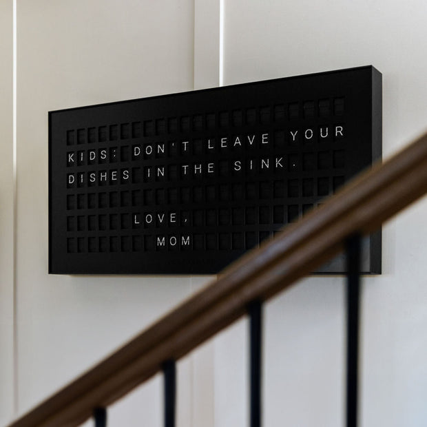 "MessageGrid - Premium Smart Display Board (Black Edition)" 📜✨