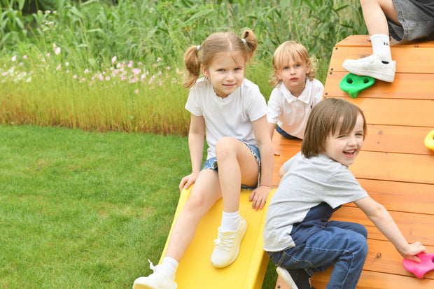 5-in-1 Outdoor and Indoor Playground Playset